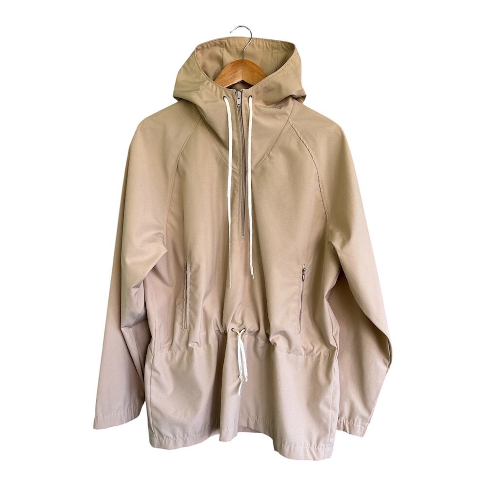 Vintage Mother Lode Anorak Pullover Usa Made Tan Unisex M Outdoor Windbreaker